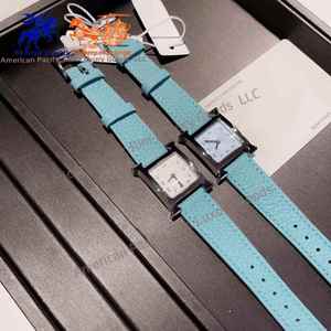 Reloj de Cuarzo de Lujo para Mujer, Marca H, Correa de Cuero Italiano, Caja de Acero Inoxidable 316L, Movimiento Ronda, Elegante y Ejecutivo - Product Image 5