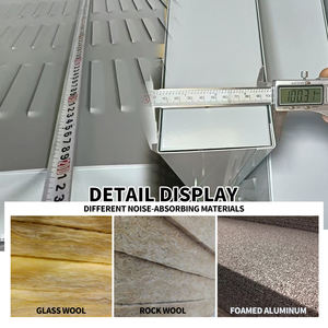 Paneles de Barrera Acústica ASO de Estilo Contemporáneo, Paneles Acústicos Insonorizantes, Valla Acústica para Exteriores Resistente al Agua - Product Image 3