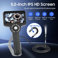Flexible 720 °   Endoscopio Industrial de 0.95mm a 6.5mm, Videoscopio Industrial HD 1080P, Cámara Boroscópica IP67 CE, Cámara Analógica Tipo Serpiente