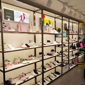 Thương hiệu hiện đại cao gót của phụ nữ Giày Túi Xách kệ trưng bày cá nhân thiết kế cho trung tâm mua sắm trang trí - Product Image 6