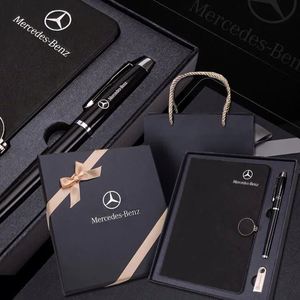 Wholesale Promotional Black Leather Notebook Gift Set Business Office Diary <b>Note</b> <b>Book</b> A5 PU Leather Pen Stationery Journal Set - Product Image 2
