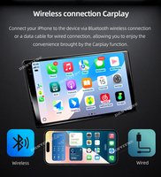 Estéreo para Auto Android 13 de 9.5 Pulgadas 2K TS20, Reproductor Multimedia Universal con CarPlay, Radio para Auto, Reproductor de Video, 8 Núcleos, 4G, DSP, 360, FM, AM, 12+256G