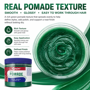 Pommade Coiffante Professionnelle à Tenue Moyenne et Forte, Protection Thermique, pour Coiffure Rapide, Marque Blanche, Vente en Gros - Product Image 2