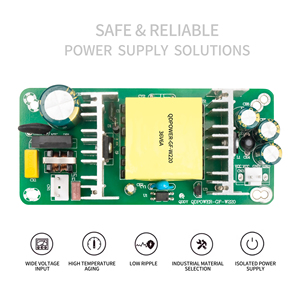 QIDA Simple Design Open Frame 120W Single DC Smart Amplifier Control System 36V 6A Output 1A Frequencies 60Hz <strong>Industrial</strong> 2-Year - Product Image 2