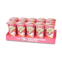 Bâtonnets croustillants fourrés à la crème de fraise, en vrac, pour enfants, boîte de friandises, dessert de fête, pack cadeau