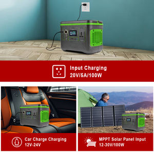 YABO 충전식 백업 전원 Lithiun 156000mah 600w 800w 1500w 휴대용 충전소 발전소 - Product Image 3