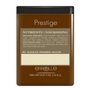 ERREELLE Prestige Huile Naturelle Revitalisante pour Cheveux avec Huile de Lin, Avoine et Calendula Althaea pour Cheveux Secs, Frisés et Ternis – Soin Nourrissant - Product Image 1