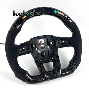 Volant sport en fibre de carbone et cuir suédé pour Lamborghini Huracan Gallardo URUS SE <span class=keywords><strong>V8</strong></span> S entièrement personnalisable - Product Image 5
