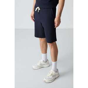Ensemble de shorts pour homme en coton bleu marine, coupe confortable, basique 85257 - Product Image 3