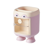 Nouveau porte-stylo multifonctionnel Songtai, motif cochon mignon, célèbre sur internet, organisateur de papeterie grande capacité avec compartiments pour étudiants