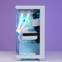 Dapat disesuaikan casing komputer gamer Eatx computador gamer pc casing aksesoris gabinete gamer mid tower case