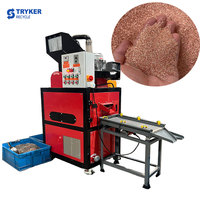 Machine de recyclage de cuivre et d'aluminium ST-05M, granulateur, moteur haute capacité, broyeur automatique de fils électriques usagés