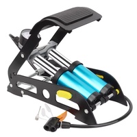 Pompe à air électrique portable universelle à pédale pour vélo, moto et pneus de haute pression, durable