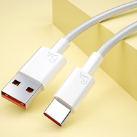 Cable de Carga Súper Rápida USB C OEM de 1M, 120W, Cable de Datos de Carga Rápida Inteligente de 6A Tipo-C 3.0 para iPhone y Android