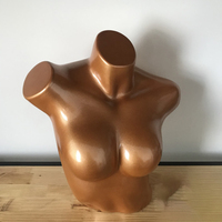 Mannequin de lingerie féminine pour le haut du corps, mannequin sexy en plastique pour bikini avec perruque, taille personnalisée, demi-corps sans tête