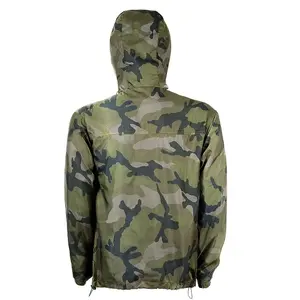 Waterproof <b>windbreaker</b> jacket custom merchandising - Product Image 3