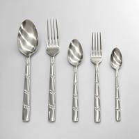 Cuillères de luxe en acier inoxydable 18/0, couverts métalliques pour coffret cadeau, mariage, réception, fête, OEM