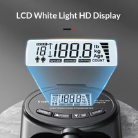 Dinamómetro Digital de Dedos YX con Pantalla LCD USB, Medidor de Fuerza de Agarre
