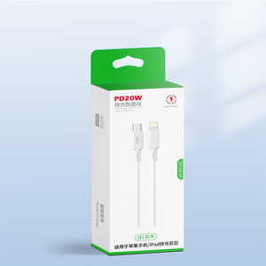 Câble de charge rapide 20W 1m USB C Type C 8 broches blanc PD pour Apple <span class=keywords><strong>iPhone</strong></span> - Product Image 6