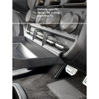 Accessoire spécial pour modification intérieure : Organisateur d'extension de boîte de rangement de console centrale ICAR V23 en plastique personnalisable