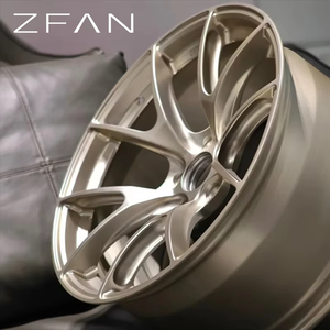 Cerchi in Alluminio Forgiato ZFAN |   Cerchi da 18-20 Pollici 5x120 Concavi Profondi Finitura Oro Scuro per M2/M3/M4 G87/G80/G82 |   Universale - Product Image 2