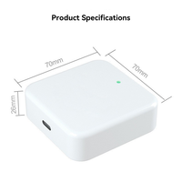   Serrure de porte intelligente avec passerelle Wi-Fi, émetteur sans fil 2.4G, télécommande, déverrouillage, enregistrement, consultation, code d'accès temporaire