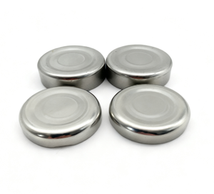 Tampas de Garrafa de Lata Torcidas de Alta Qualidade, Grau Alimentício, à Prova de Crianças, com Tamanho, Cor e Padrão Personalizáveis, Fornecimento Direto da Fábrica - Product Image 3