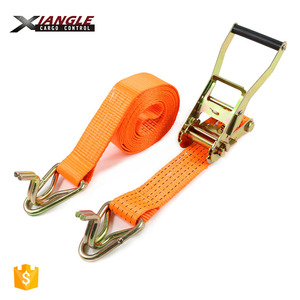 50mm <strong>LC</strong> <strong>2500dan</strong> Capacity Ratchet Tie Down <strong>Lashing</strong> <strong>Strap</strong> with Swan Hook - Product Image 2