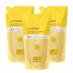 Iillyoon Fresh Moisture Bagnoschiuma Ricaricabile 500ml Confezione da 3 Sconto Speciale con Glicerina - Product Image 1
