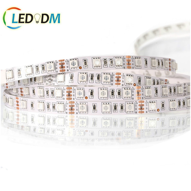 Factory Direct Price 5050 RGB LED Strip Light 60LEDs/m Flexible RGB Color Changing LED Light Strip with CE RoHS FCC ETL