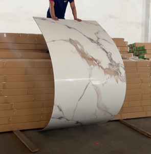 Trang trí nội thất Faux đá cẩm thạch WPC tre rắn Hội Đồng Quản trị PVC <span class=keywords><strong>UV</strong></span> tấm không thấm nước 9mm Đồng bằng tấm trong nhà nền WPC tường Bảng điều khiển - Product Image 4