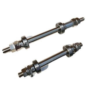 Axe avant de vélo de montagne, 140mm, en acier inoxydable, résistant à la rouille, pour frein à disque de roue de 26 pouces - Product Image 2