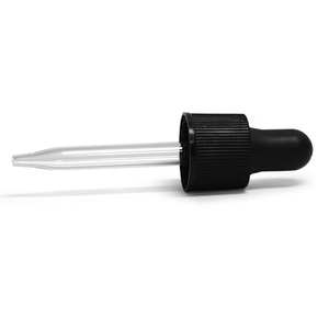 Venta al por mayor 18-400 20-400 22-400 24-400 bombilla de caucho de nitrilo o silicona gotero de vidrio de medición grabado para botella de vidrio Boston - Product Image 4