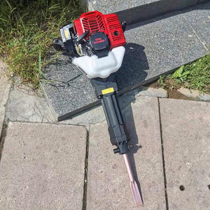 Mesin Pemasang Tiang Pancang Mini Berkualitas Tinggi Berbahan Bakar Bensin 4 Tak Portabel Genggam - Product Image 3