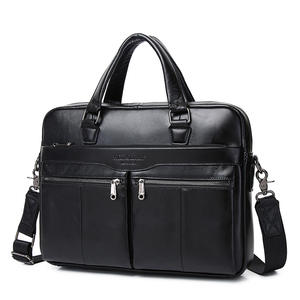 Maletín <span class=keywords><strong>de</strong></span> Cuero Genuino para Hombre, Bolso <span class=keywords><strong>de</strong></span> Negocios para Oficina, Portátil, Impermeable, para <span class=keywords><strong>Abogados</strong></span>, Venta al Por Mayor - Product Image 6