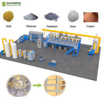 Máquina de Extracción de Oro, Residuos Electrónicos, Componentes Electrónicos, CPU, RAM, Equipo de Recuperación de Oro