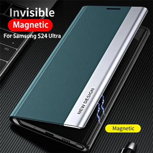 Ốp lật da sang trọng cho <span class=keywords><strong>Samsung</strong></span> <span class=keywords><strong>Galaxy</strong></span> S24 S23 S22 S21 S20 Ultra Plus S23 S21 S20 FE S10 Note 20 Ultra 10 Plus - Product Image 3