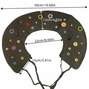 Protezione per Spalle Anti-Morso per Uccelli, Mantella per Pappagalli con Anelli per Caviglie, Lavabile in Denim, per Addestramento, per Proprietari di Uccelli - Product Image 3