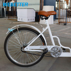 WEBETTER Café Boulangerie Vélo Extérieur Mobile Chariot Alimentaire Tricycle de Boulangerie Snack Food Vélo Chariot à Vendre - Product Image 6