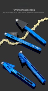 Herramienta de desgaste de <span class=keywords><strong>cadena</strong></span> de <span class=keywords><strong>bicicleta</strong></span> TOOPRE, Escala de detección de estiramiento para medición de <span class=keywords><strong>cadena</strong></span> de <span class=keywords><strong>bicicleta</strong></span> de montaña/carretera - Product Image 2