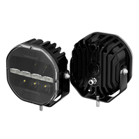 GPNE GW551 - Luz de Trabajo LED de 5 Pulgadas, 50 W, 5500 K, Luces Auxiliares de Conducción Diurna para Vehículos Todoterreno