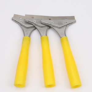 Short-Handled Aluminum-Tipped Cleaning Knife 10Cm Wide Durable Multi-Functional Scraper For Glass Floor Cleaning - Product Image 2