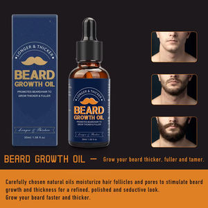 Cuidado de la Barba para Hombres, Fluido para el Crecimiento de la Barba, Mantenimiento, Aceite Esencial para el Crecimiento de la Barba, Promueve el Cuidado del Cabello - Product Image 4