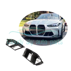 Rejillas de Ventilación Delanteras de Fibra de Carbono Seca G80 G82 para Serie 3 <span class=keywords><strong>4</strong></span> G M3 G M4 2D <span class=keywords><strong>4D</strong></span> 2021-2022 - Product Image 6