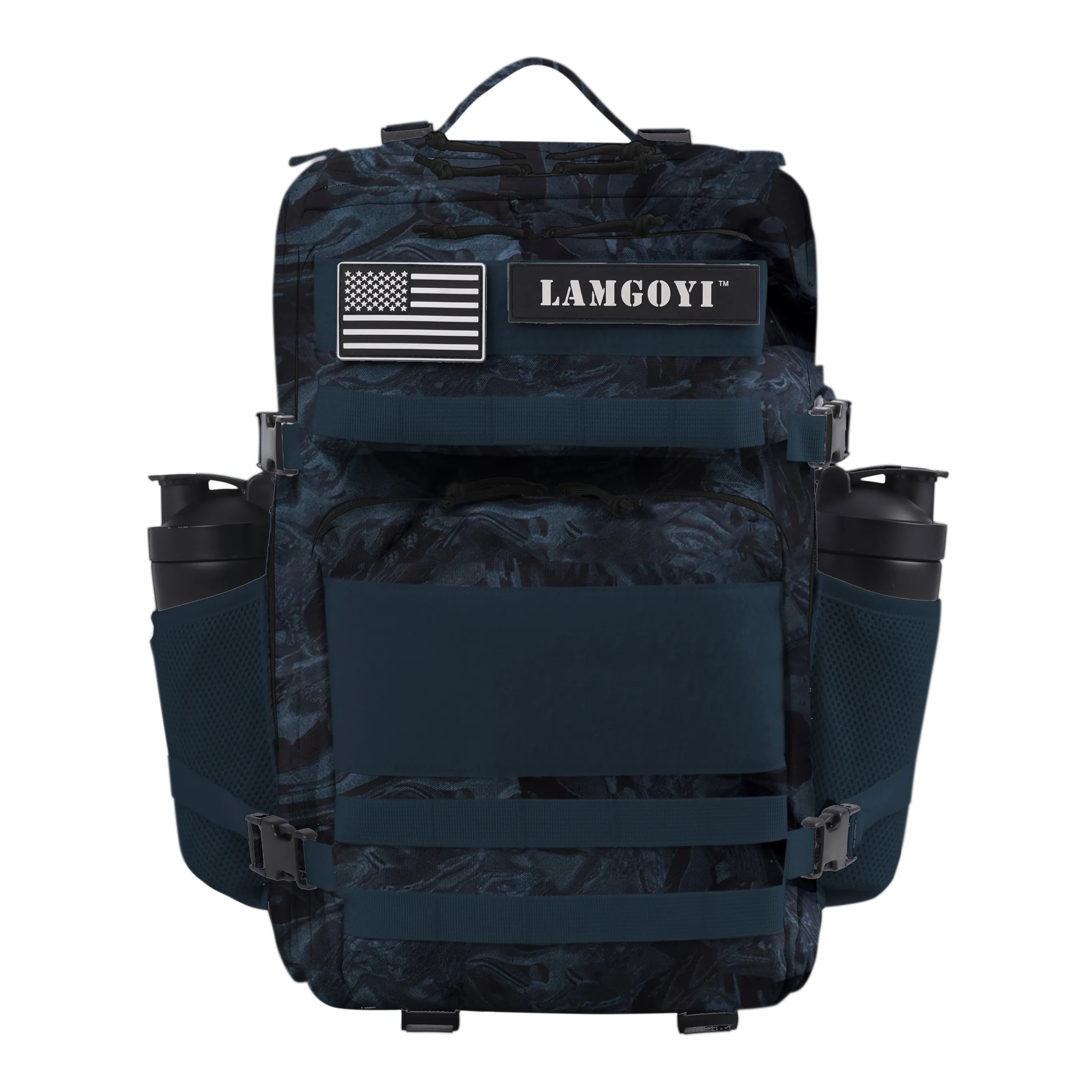 Factory custom navy color gym crossfit backpack para hombre tactical fitness travel exercise workout backpack