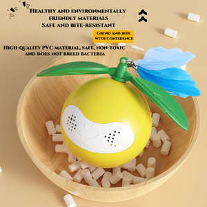 Giocattoli interattivi di fabbrica in Silicone per gatti palla automatica in movimento per cani palla giocattolo per animali domestici attivare gatti intelligenti che giocano giocattolo - Product Image 5