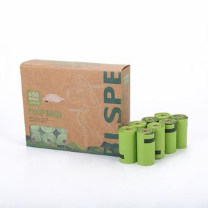 Bolsas para excremento de perro de lujo ecológicas de color personalizado BLSPE, 32x22cm, bolsas de plástico biodegradable con aroma a frutas, 30 rollos - Product Image 1