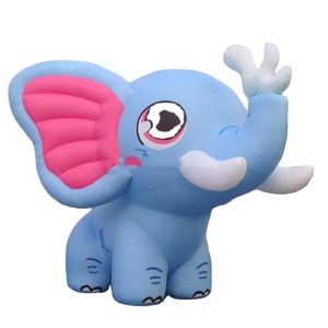 Personalizada inflable <span class=keywords><strong>Animal</strong></span> de dibujos animados gato León <span class=keywords><strong>vaca</strong></span> elefante mascota publicidad al aire libre inflable de dibujos animados - Product Image 6