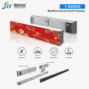 Écran numérique de bord de rayonnage P1.875mm sur mesure, écran en bande, affichage publicitaire LED étiré pour magasin de détail - Product Image 6
