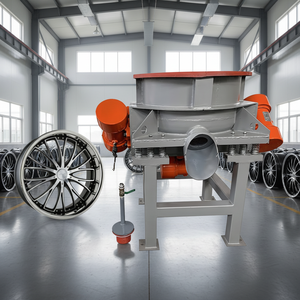 Polisseuse vibrante de haute qualité pour jantes en alliage de 21, 24 et 30 pouces, machine à polir les moyeux de roues - Product Image 3